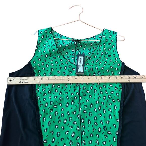 Worthington sleeveless animal print blouse size large new with tag - Picture 6 of 6